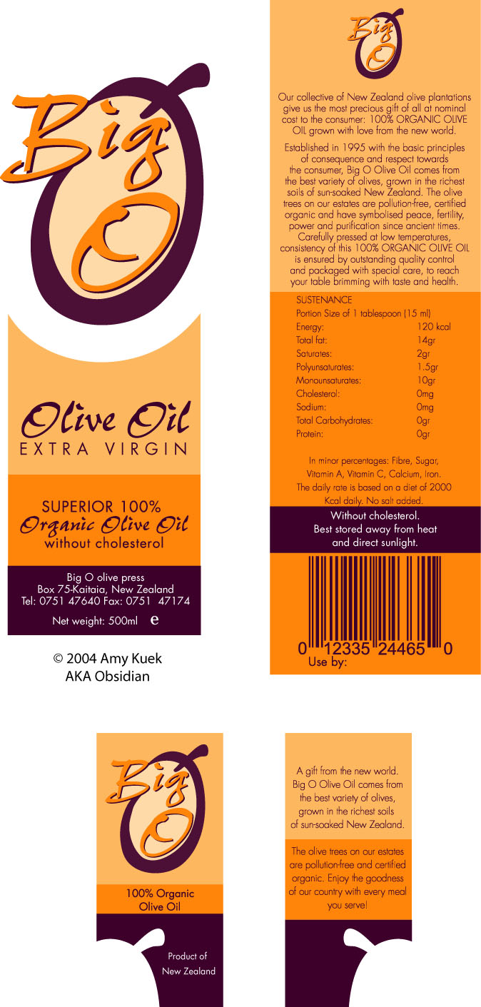 Packaging Design - Olive Oil