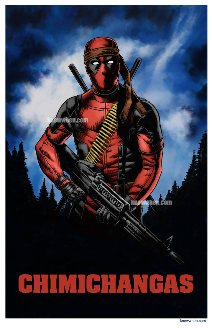 Deadpool Ramo Deadpool Rambo by nguy0699 on DeviantArt