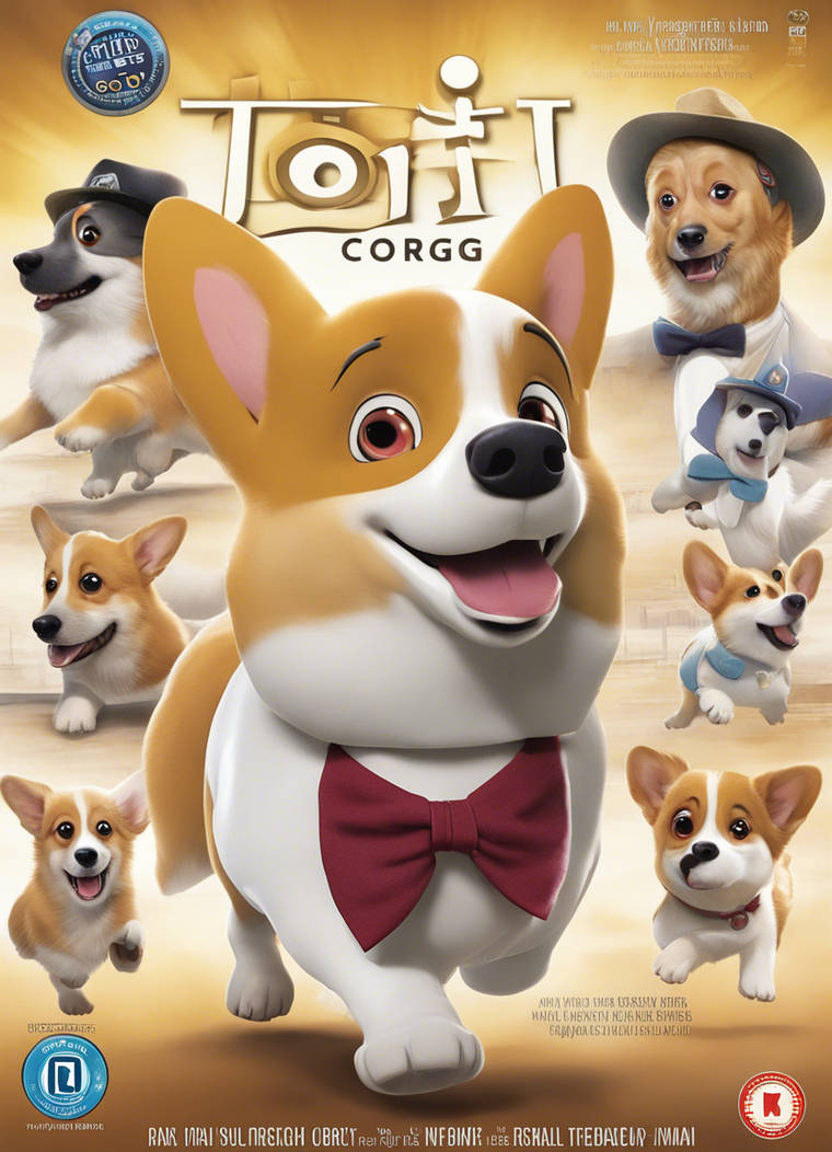 Topi The Corgi Dvd Box Art by olek29 on DeviantArt