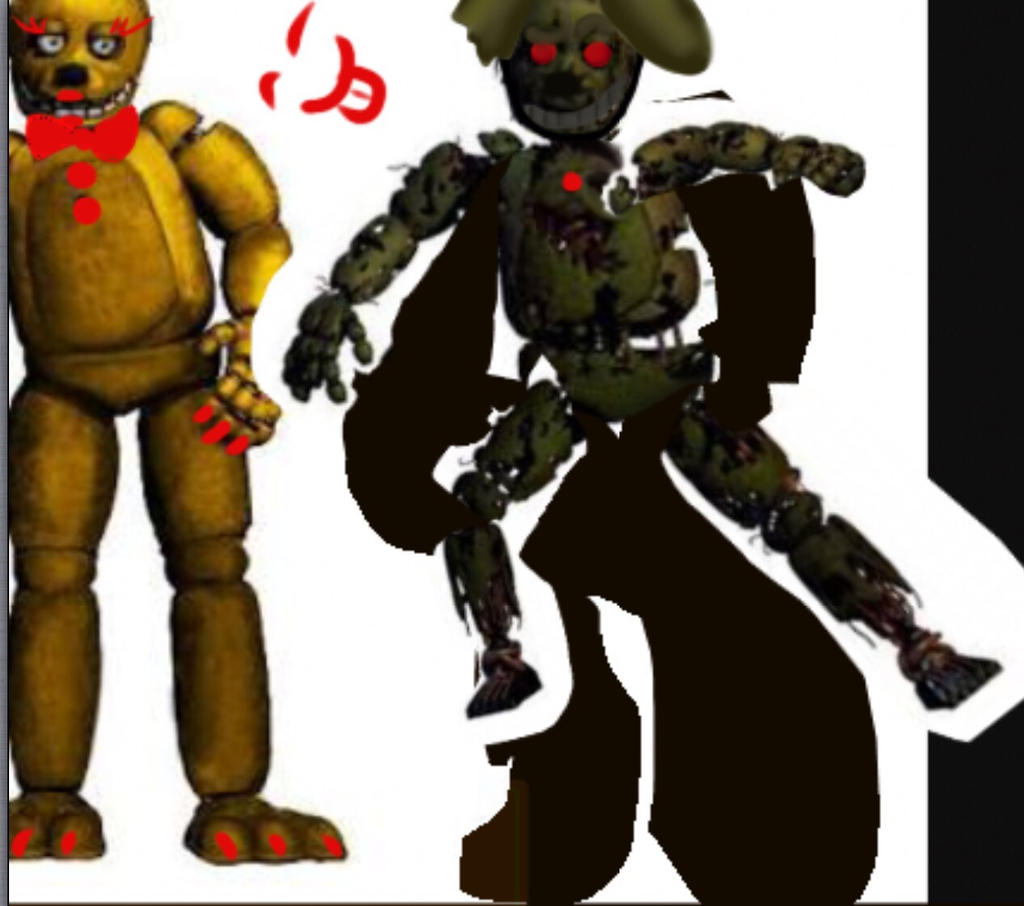 Photo edit-Springtrap by CrazyMangledFoX on DeviantArt