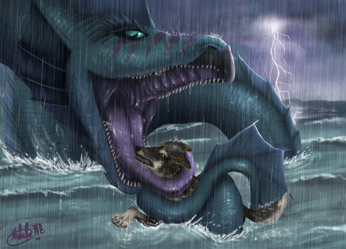 It's a little wet by Nishikoryuu