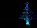 Fiber-Optic Christmas Tree - Aqua by caffeine2