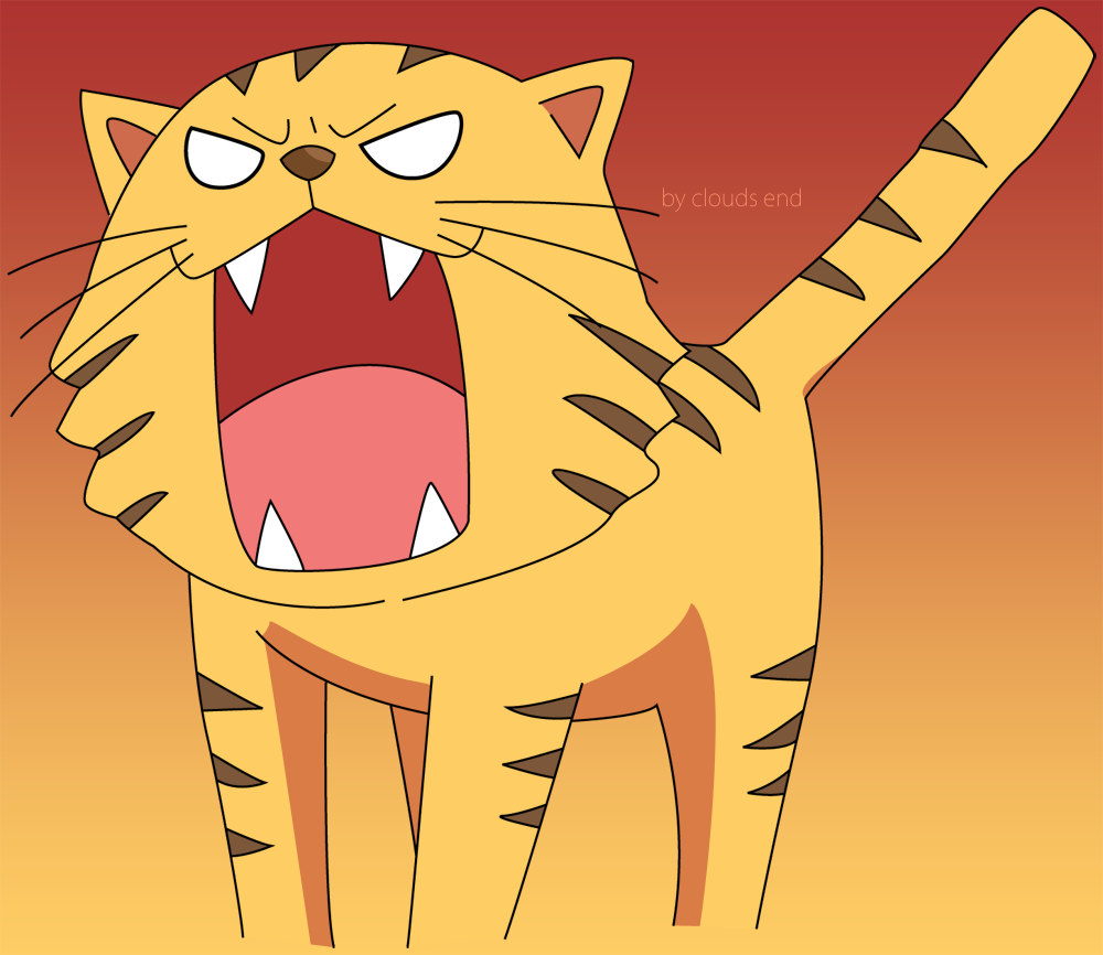 Toradora Vector - Tiger