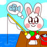 Bundle Bunny Gone Fishing