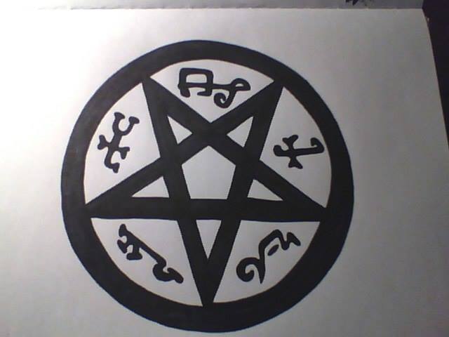 supernatural symbol drawing