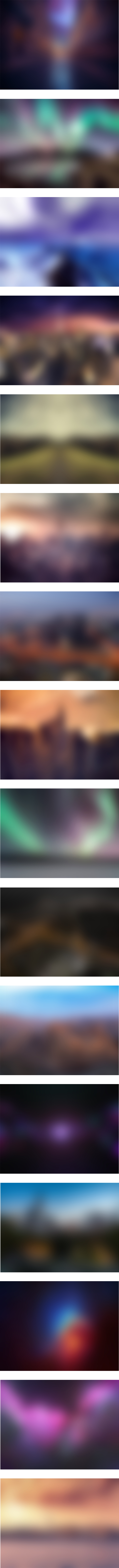 16 Free HD Blurred Backgrounds