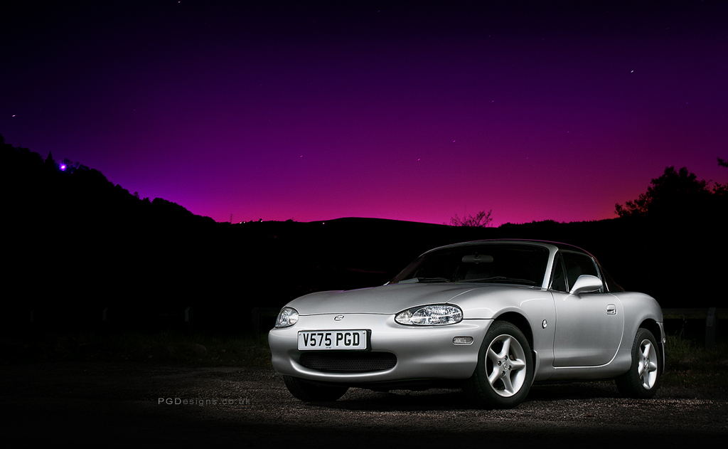 Lightpainted MX5