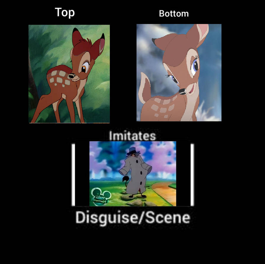 Faline Inflation Bambi and Faline Imitate Timon and Pumbaa by powerpup97 on DeviantArt