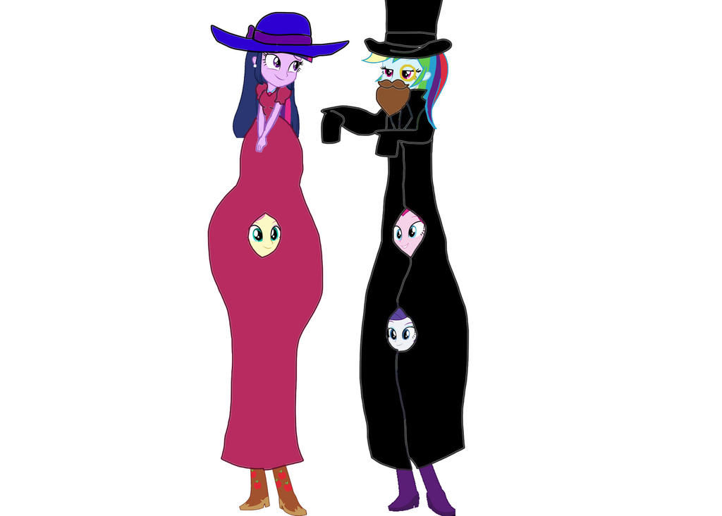 Humane 6 as a Tall Couple by powerpup97 on DeviantArt