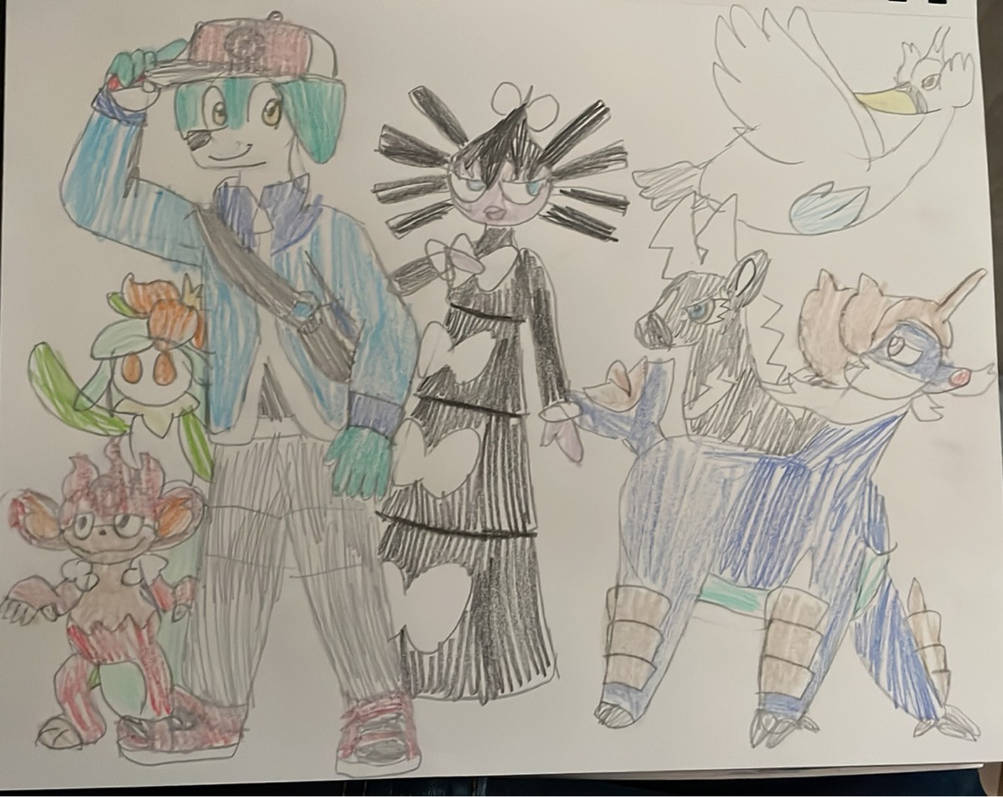 My Unova Pokemon Team by powerpup97 on DeviantArt