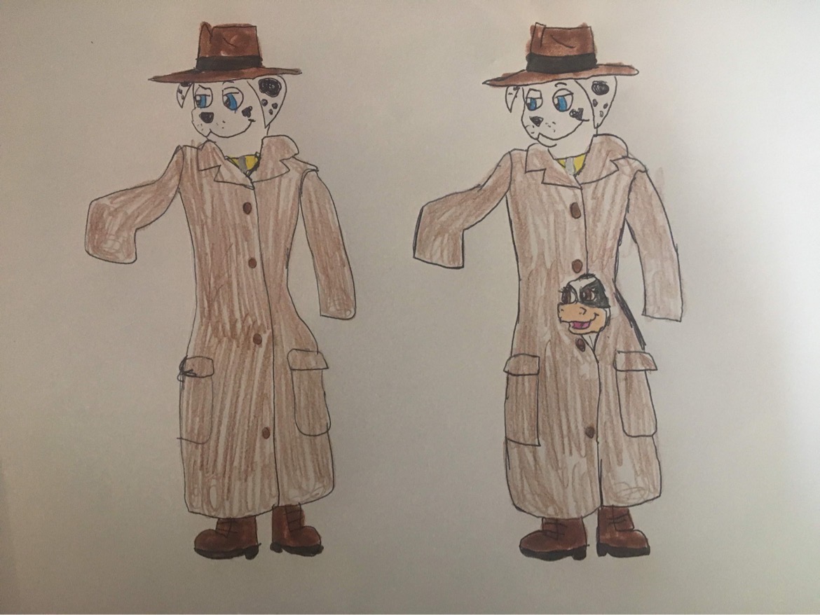 Marshall and Betina in Disguise by powerpup97 on DeviantArt