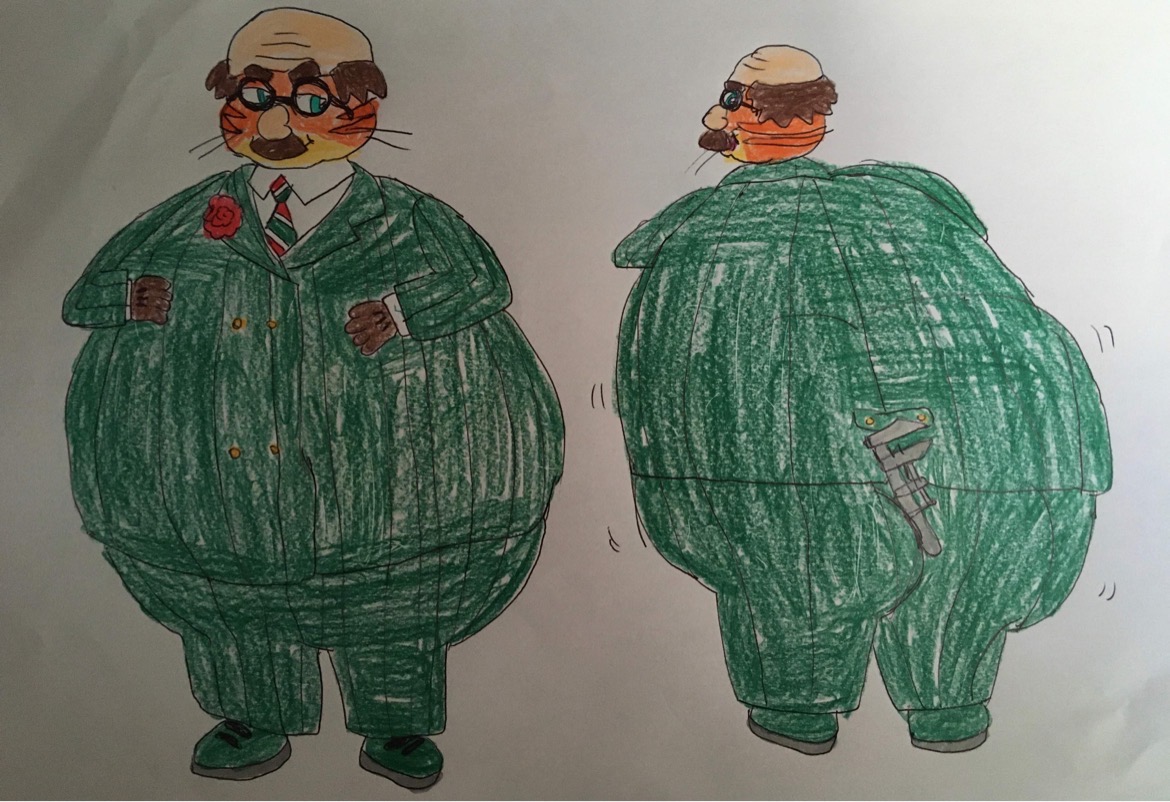 Fat Ginger by powerpup97 on DeviantArt