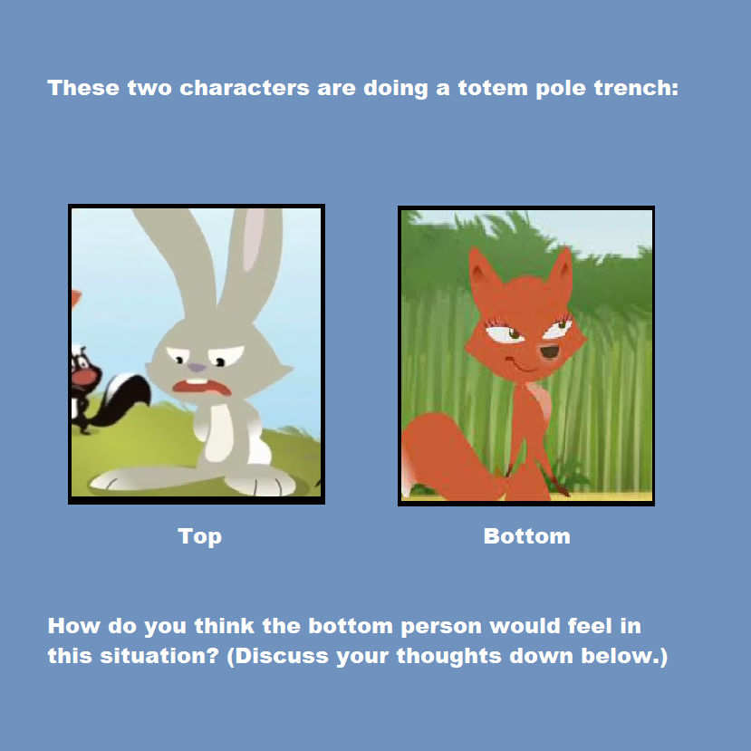 TPT Discussions - Rabbit and Fox by powerpup97 on DeviantArt