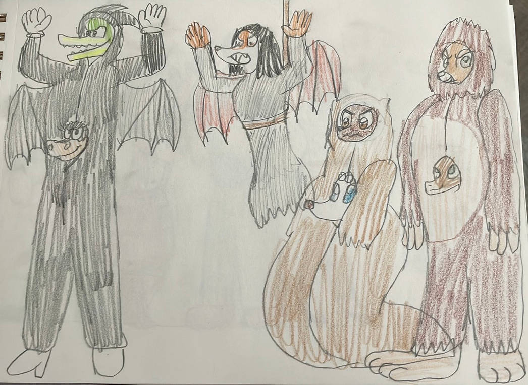 Cryptid Costumes by powerpup97 on DeviantArt