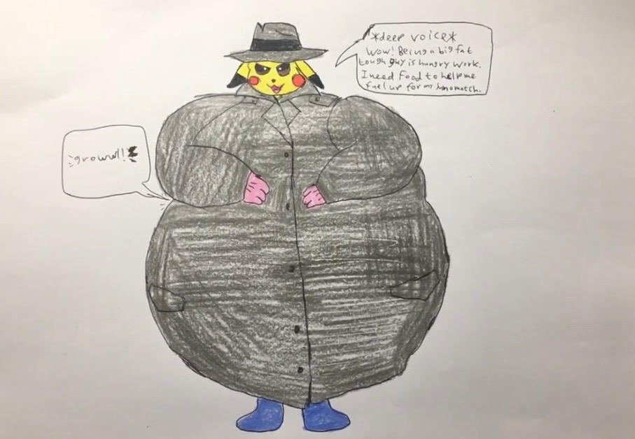 Sumo Percy Clint Grayson Growling Stomach by powerpup97 on DeviantArt