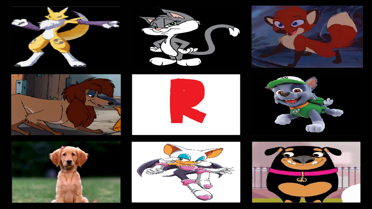 My Favorite R Characters by powerpup97 on DeviantArt