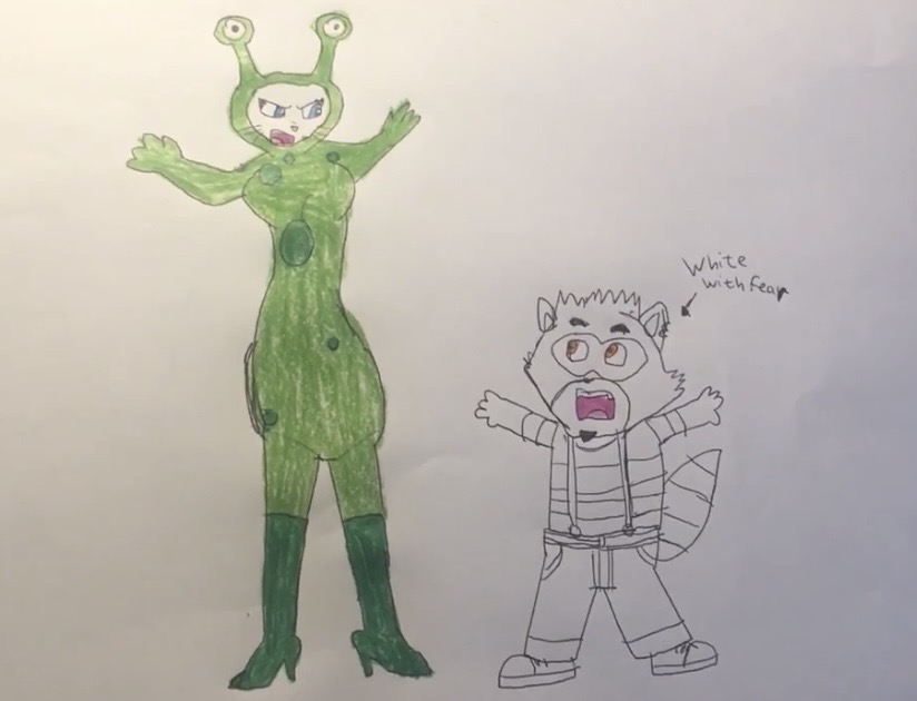 Close Encounters of the Scary Kind by powerpup97 on DeviantArt