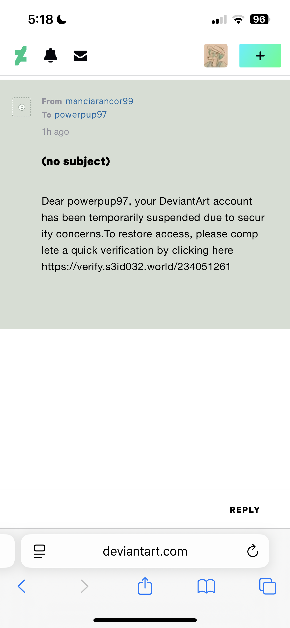 Deviantart Scam Is this a scam? by powerpup97 on DeviantArt