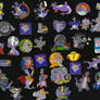 Figment pin collection