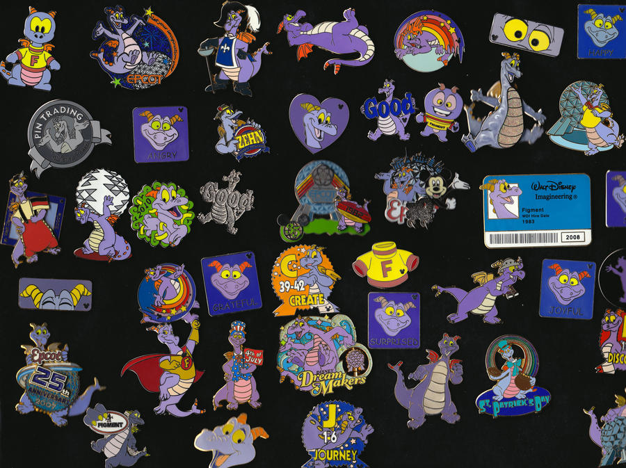 Figment pin collection