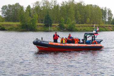 Coast Guard Zodiac by Conn1321