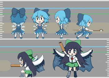 Sprite Redesign for Cirno's Mysterious Staff