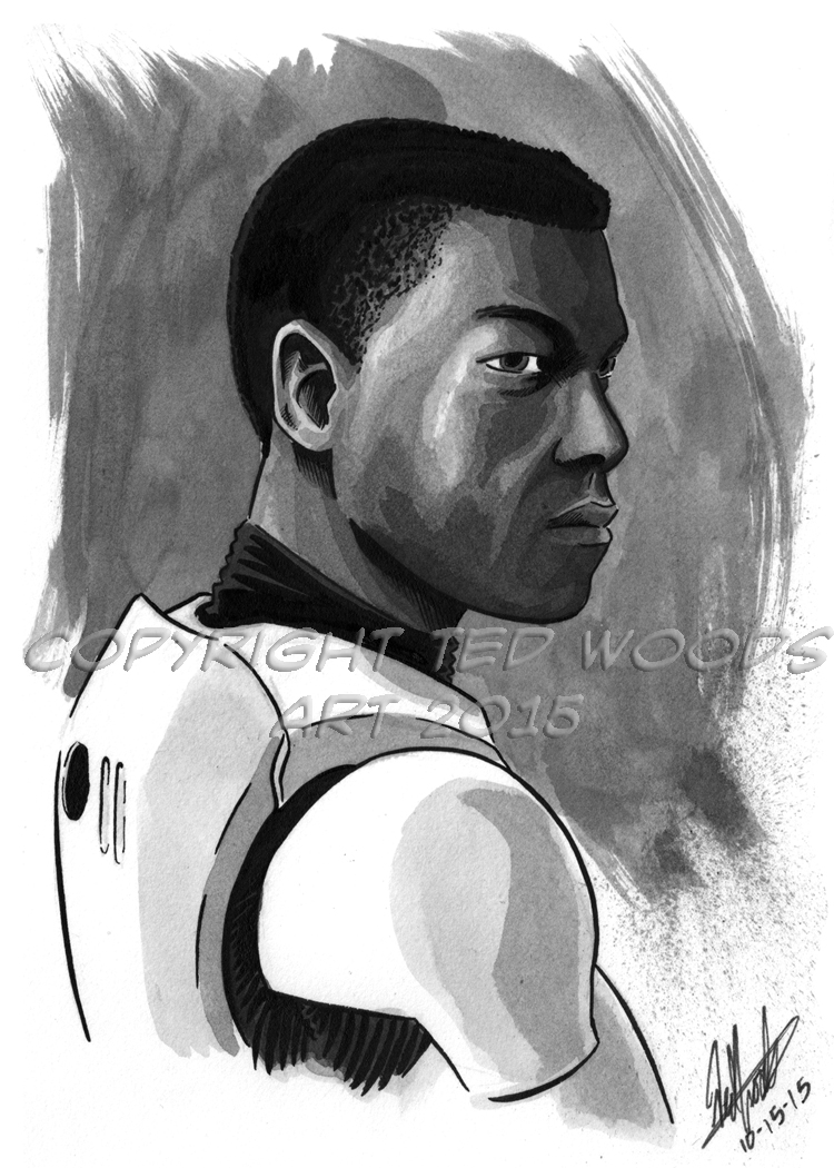 INKtober 2015 Day 15: Finn