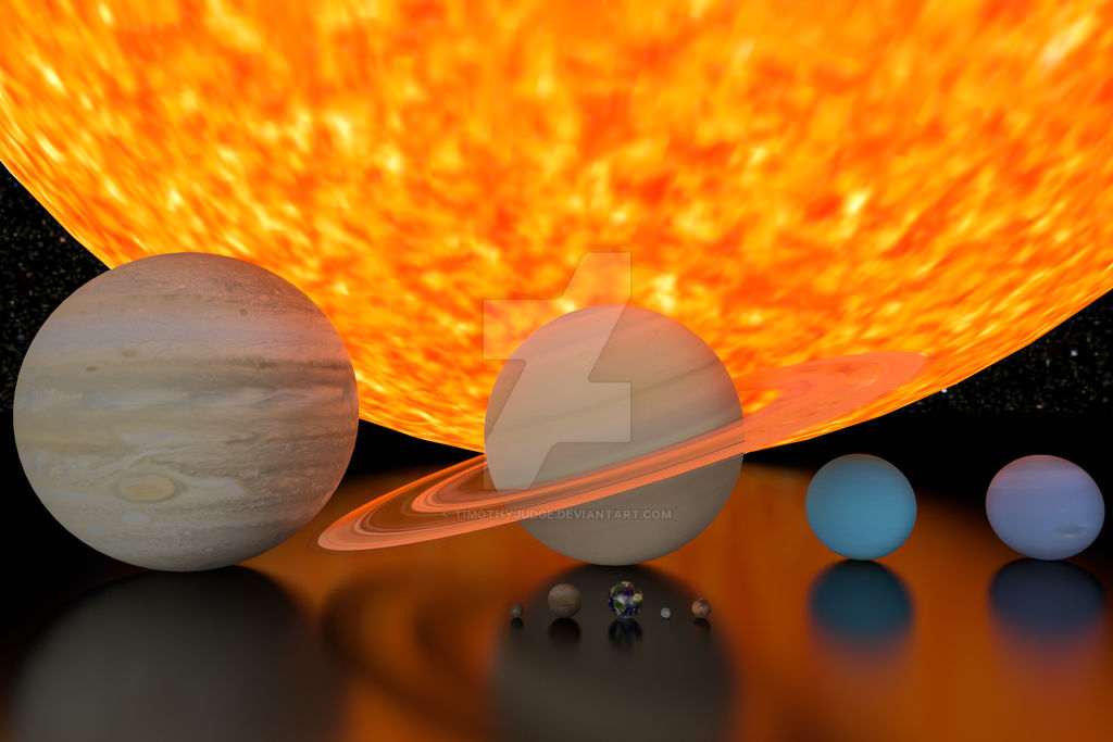 Solar System by TimothyJudge on DeviantArt