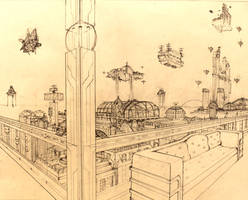 2-point Perspective City