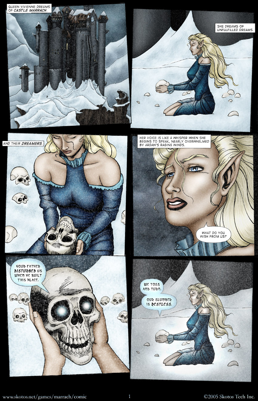 Waking Dreams - Page 1 Colour