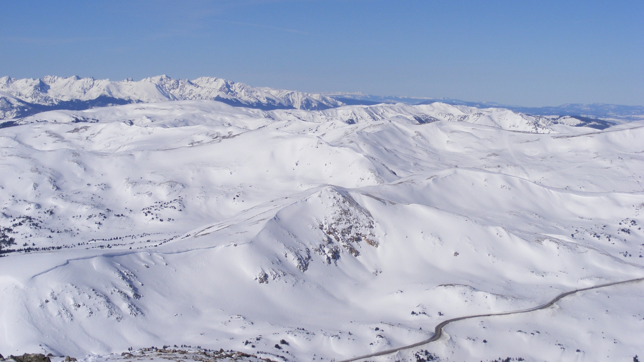 Loveland Pass from Grizzly