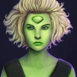 Peridot from Steven Universe by IZOLYZM