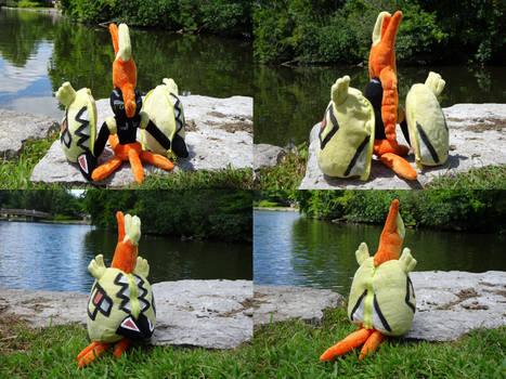 Tapu Koko Zip-up plush