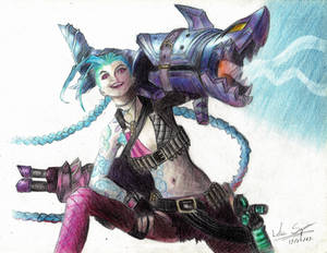 Jinx, the Loose Cannon,  from LOL