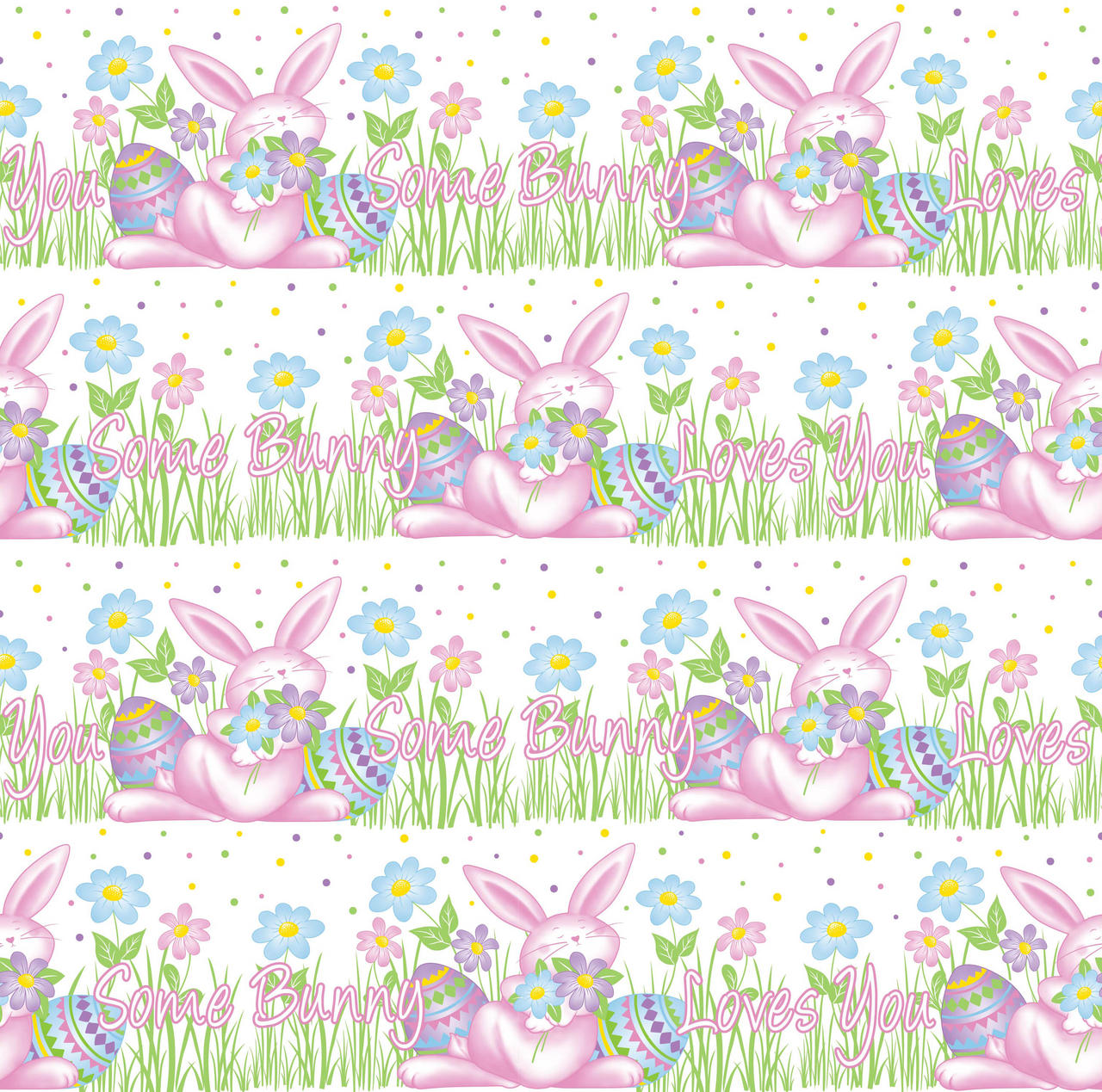 Easter / Spring Seamless Print Pattern 1 by DonCabanza on DeviantArt