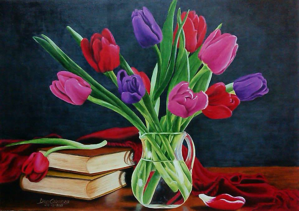 Tulips And Books