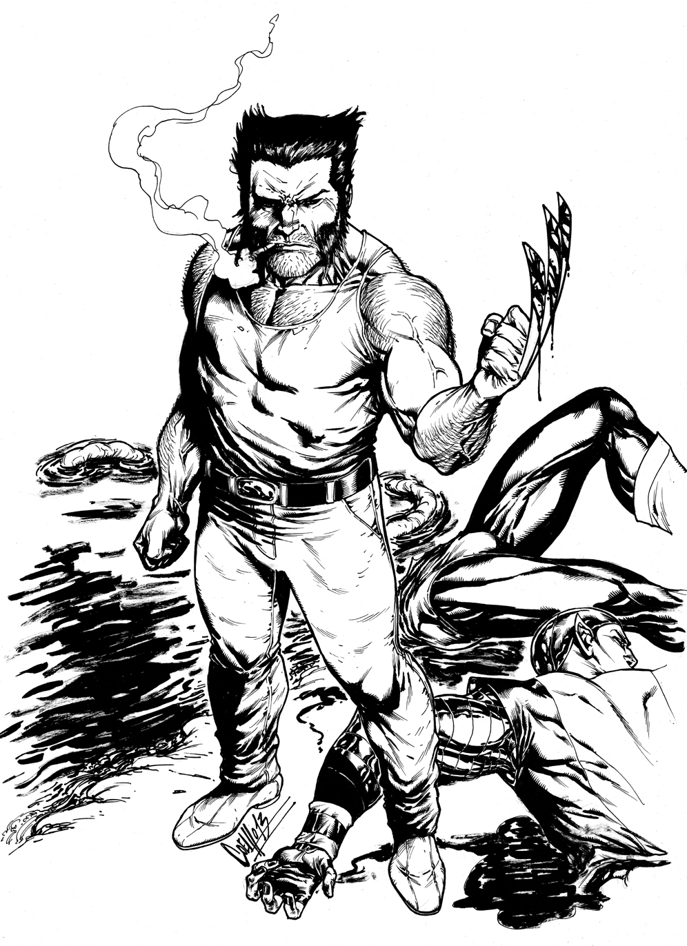 Wolverine Pinup 