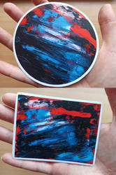 Abstracts stickers