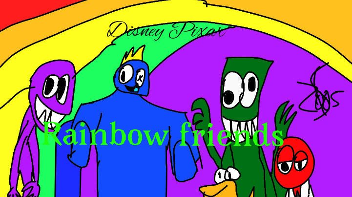 Rainbow friends chapter 2 all characters by johnnyboy131313 on DeviantArt