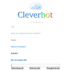 Russia in Cleverbot