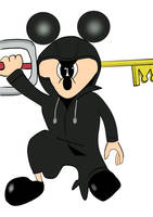 Mickey in Kingdom Hearts