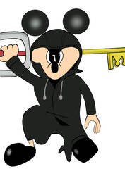 Mickey in Kingdom Hearts