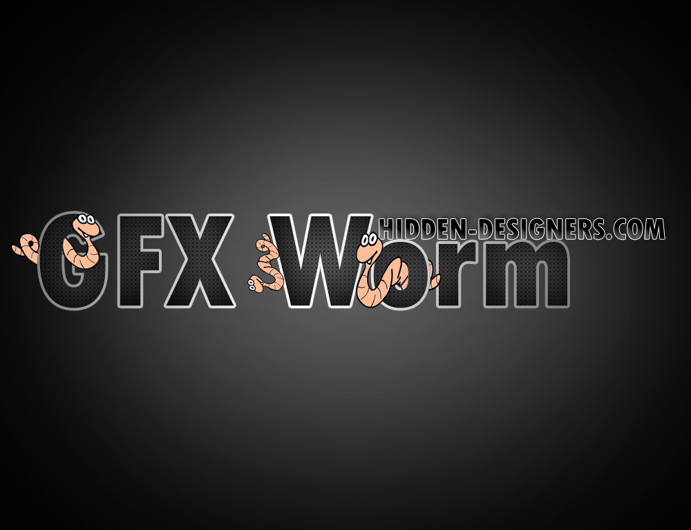 Hidden Designers GFX worm logo