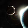 Earth and Moon