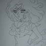 Sailor Neptune Lineart