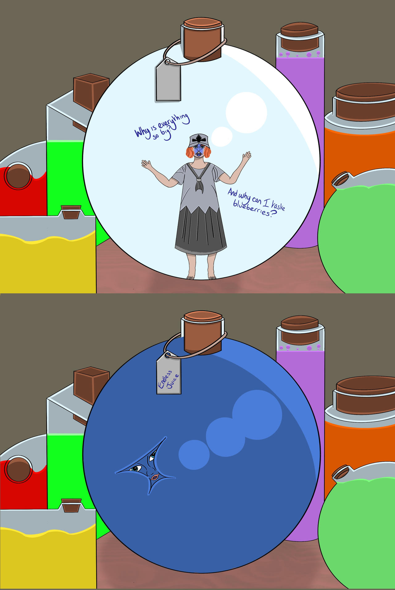Berry Inflation Bottles (Blueberry Inflation) by rjMutatio on DeviantArt