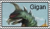 Gigan stamp