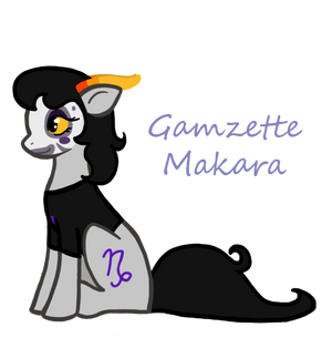 Gamzette Pony Reference