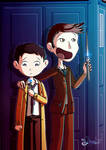 Castiel And The Doctor