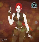 TR 25th anniversary - Doppelganger by PixyDee123